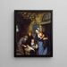 Comprar pescado - Adriaen van Ostade — cuadro enmarcado en la pared