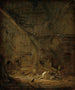 interior de un granero - Adriaen van Ostade — vista de la obra