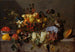 Nature morte avec fruits et un singe mangeant des raisins - Adriaen van Utrecht — artwork view