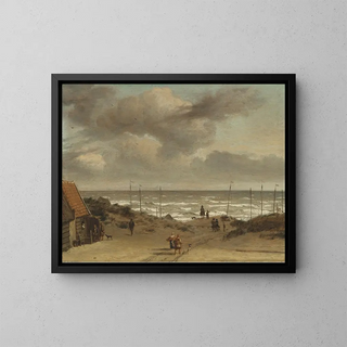 Adriaen van de Velde - View from the Dunes out to Sea.webp