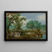 Compañía alegre en una cuna - Adriaen van de Venne — cuadro enmarcado en la pared