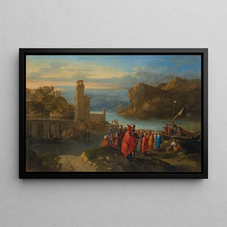 Adriaen van der Cabel - Christ Preaching at the Sea of Galilee.webp