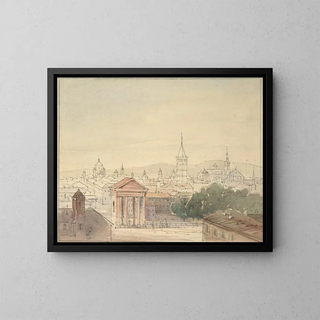 Adrian Ludwig Richter - View of Milan.webp