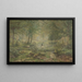 de madera cerca de Bertogne - Adrien Joseph Heymans — cuadro enmarcado en la pared