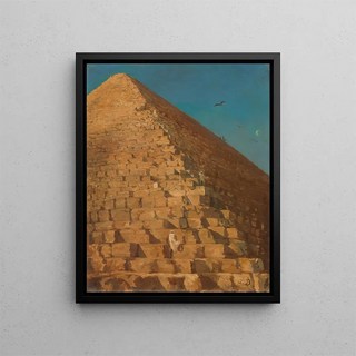 Adrien Dauzats - The Great Pyramid Giza.webp