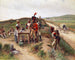 de los soldados en descanso junto a una cantinera - Adrien Moreau — vista de la obra