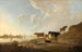 Paisaje Fluvial con Mujer Traiteuse - Aelbert Cuyp — vista de la obra