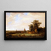 View of a Plain - Aelbert Cuyp — framed artwork on a wall