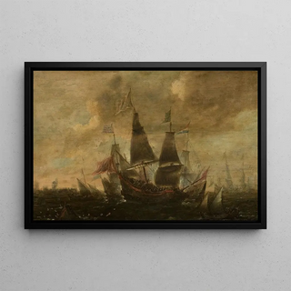 Aert Anthonisz - Sea battle.webp