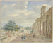 Garden with terrace and opulent gate - Aert Schouman — artwork view