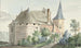 El castillo de Wouw - Aert Schouman — vista de la obra