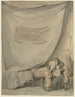 Widow with four children in front of a coffin - Aert Schouman — artwork view