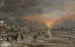 Deportes sobre un río helado - Aert van der Neer — vista de la obra