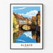 Póster Alsacia Vintage