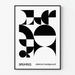 Poster Bauhaus - Formes Essentielles