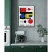 Póster Bauhaus - Formas geométricas coloridas