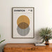 Poster Bauhaus - Golden Intersection