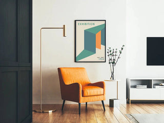 Affiche Bauhaus - Perspective Constructive