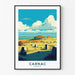 Póster Carnac Vintage