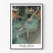 Póster Bailarina Verde - Edgar Degas