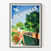 Póster Deauville Vintage