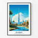 Vintage Dubai Poster