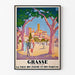 Vintage Grasse Poster