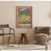 Vintage Grenoble Poster — artwork view