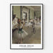 Poster The Ballet Class - Edgar Degas