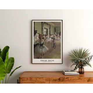 Affiche La Classe de danse - Edgar Degas