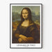Póster - La Gioconda - Leonardo da Vinci
