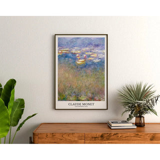 Affiche Les Nymphéas - Claude Monet