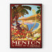Póster Menton Vintage