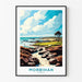 Póster Morbihan Bretaña Vintage