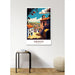Vintage Obidos Portugal Poster