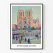 Póster París - Cuadro Notre-Dame de París - Maximilien Luce