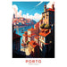 Póster Porto Portugal Vintage