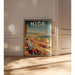 Vintage Poster of Promenade des Anglais in Nice