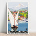 Vintage Thonon les Bains Poster