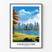 Póster Vancouver Vintage