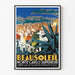 Póster Vintage Beausoleil Côte d'Azur