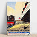Vintage Paris Poster Le Havre New York