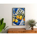 Poster décoration cuisine - Citrons et Feuilles d'Olivier