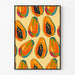 Poster décoration cuisine - Papaye Tropicale