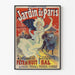 Póster vintage - Jardín de París, Champs-Élysées