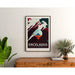 Póster vintage NASA - Enceladus 2017