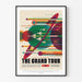 Póster vintage NASA - Gran Tour 2017