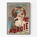 Póster vintage - Riz Abadie - Alphonse Mucha