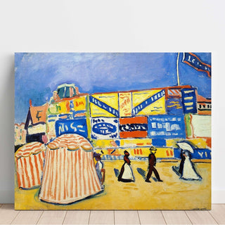 Affiches à Trouville par Albert Marquet