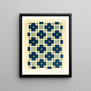 Afghan Boundary Commission - 18 plates of ornamental tiles from the Afghan Boundary Commission Pl 18.webp